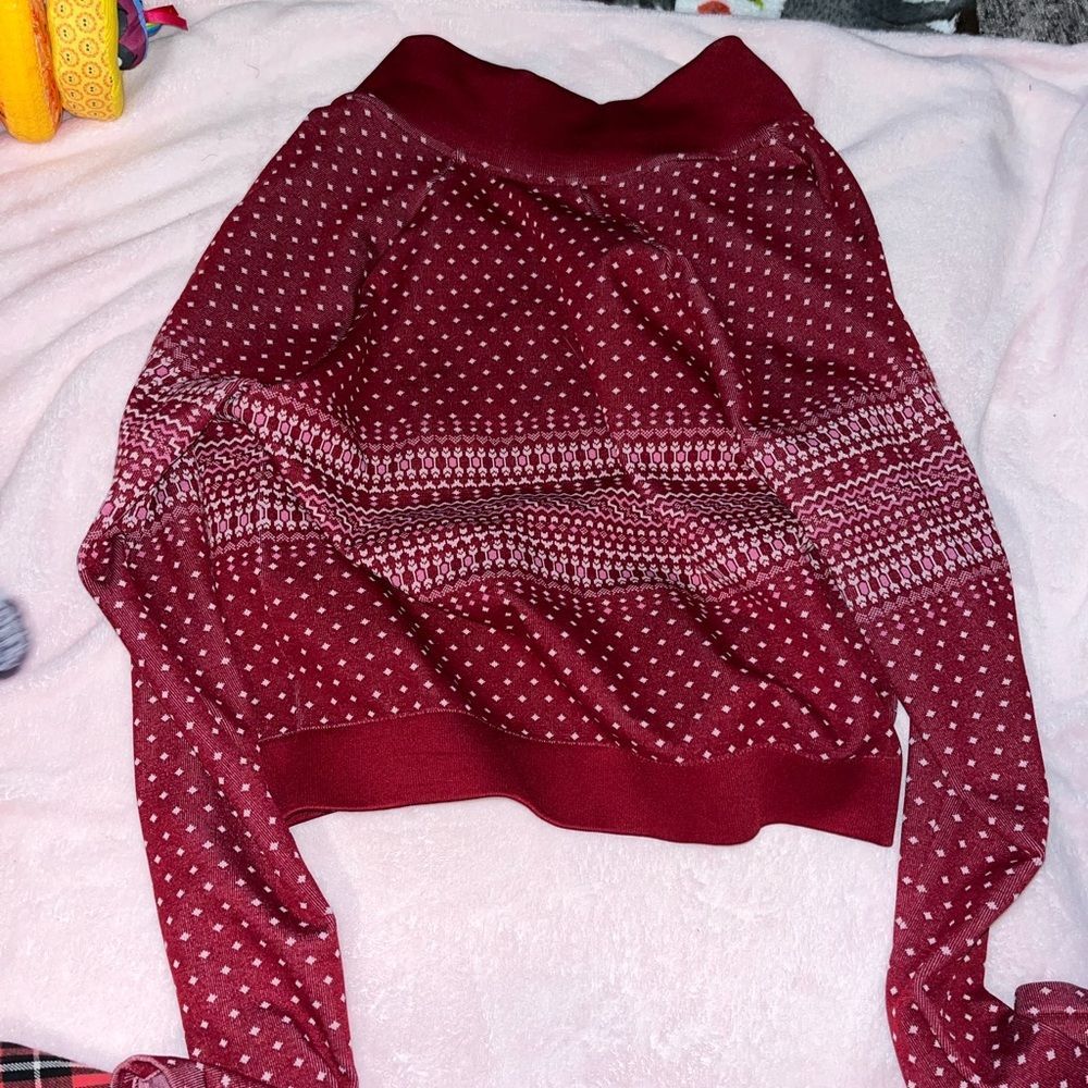 Fabletics Active Wear Jacket, Holiday Edition - image 2